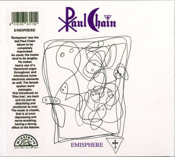 Paul Chain - Emisphere (2xCD, Album, RE)