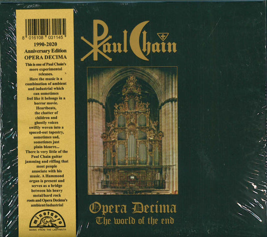 Paul Chain – Opera Decima (The World Of The End)