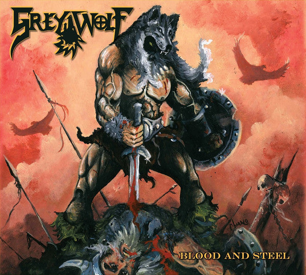 Grey Wolf  ‎– Blood And Steel  DOUBLE CD